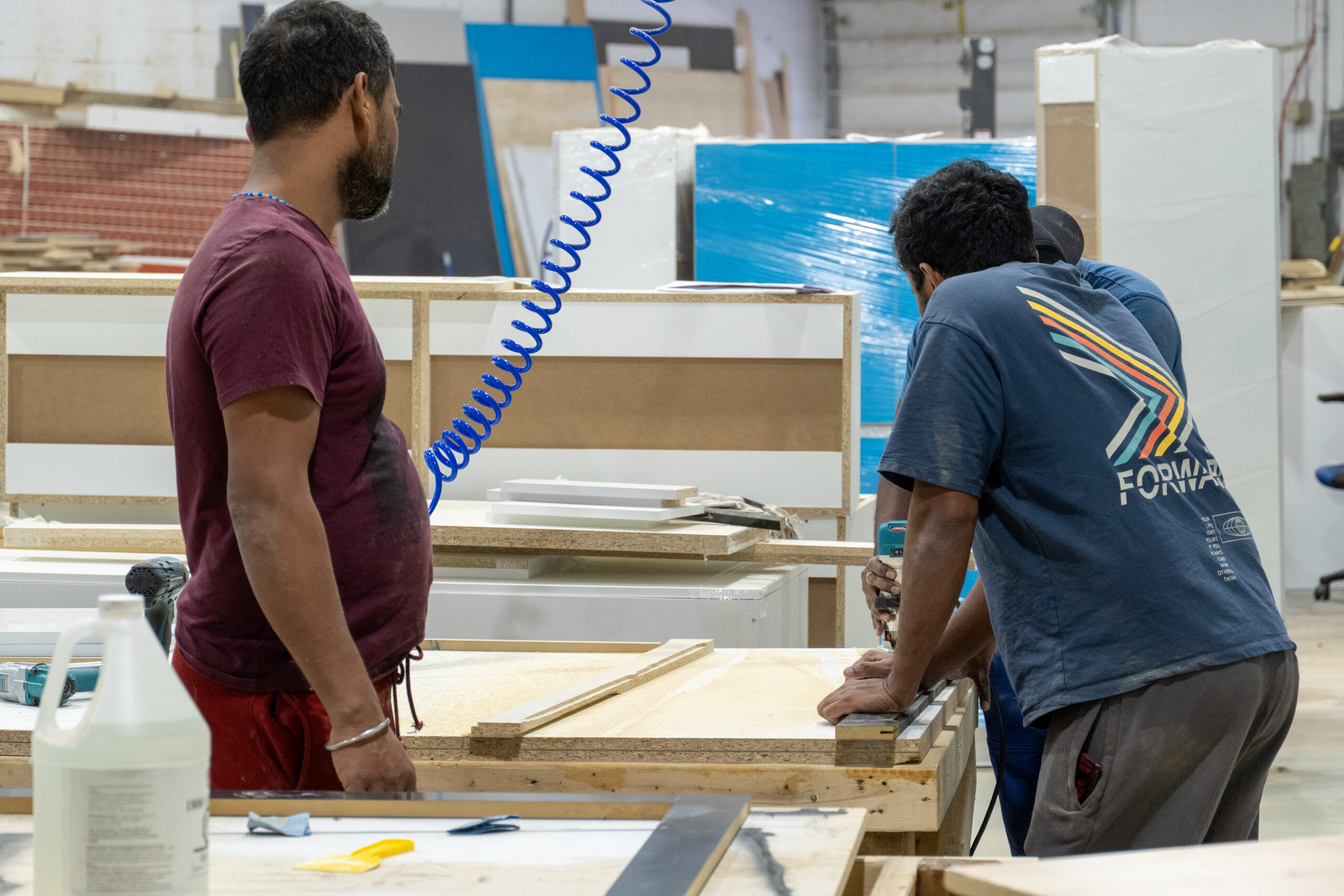 Cabinet manufacturing